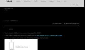 
							         [Wireless] How to login to ASUS wireless router settings page(Blue GUI)								  
							    