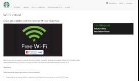 
							         Wireless Internet | Starbucks Coffee Company								  
							    