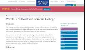 
							         Wireless Networks at Pomona College | Pomona College in ...								  
							    