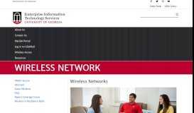 
							         Wireless NetworkWireless Network | Network and Phones | EITS								  
							    