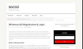 
							         Wireless@SG Registration & Login — sgcGo								  
							    