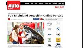 
							         wirkaufendeinauto: Test TÜV Rheinland | autozeitung.de								  
							    
