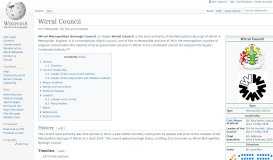
							         Wirral Council - Wikipedia								  
							    