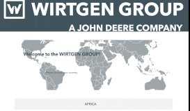 
							         WIRTGEN - Eine erfolgreiche Marke für Ihre Projekte - WIRTGEN GmbH								  
							    