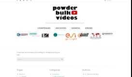 
							         WIRTGEN GROUP: Corporate Video - Powder Bulk Videos Portal								  
							    