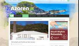
							         Wirtschaft und Politik auf den Azoren | Azoren Reisen ...								  
							    