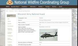 
							         Wisconsin Army National Guard | NWCG								  
							    