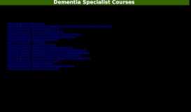 
							         Wisconsin Dementia Care Learning Portal Homepage								  
							    