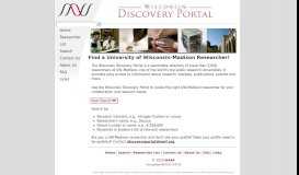 
							         Wisconsin Discovery Portal								  
							    