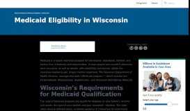 
							         Wisconsin WI Medicaid Eligibility - How to Apply - Eligibility.com								  
							    