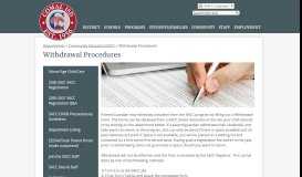
							         Withdrawal Procedures - Departments - Comal ... - Comal ISD								  
							    