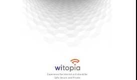 
							         Witopia: Experience the internet as it should be.								  
							    