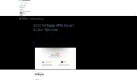 
							         WiTopia VPN Reviews by 8 Users & Expert Opinion - May 2019								  
							    