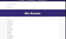 
							         Wix Review 2020 - Wix Website Builder - Create & Make Your ...								  
							    