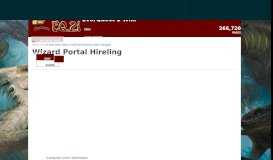 
							         Wizard Portal Hireling | EverQuest 2 Wiki | FANDOM powered by Wikia								  
							    