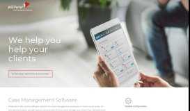 
							         WIZportal: Online case management software								  
							    