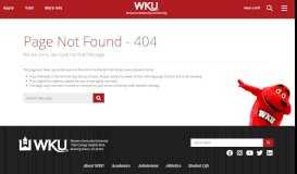 
							         WKUHS Appointments | Western Kentucky University								  
							    