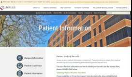 
							         WMC Patient Information | Williamson Medical Center								  
							    