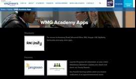 
							         WMG Academy Apps - WMG Academy Coventry								  
							    