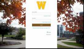 
							         WMU – Central Authentication Service - Western Michigan University								  
							    