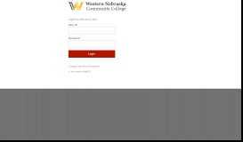 
							         WNCC's Login Page for Single Sign On Enabled Applications								  
							    