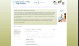 
							         WNYUA Online Services | Existing Patient Forms - WNY Urology								  
							    