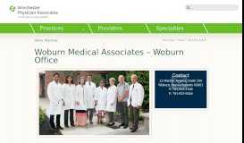 
							         Woburn Medical Associates – Woburn Office | Winchester Physician ...								  
							    