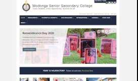 
							         Wodonga Senior Secondary College | Every Student, Every ...								  
							    