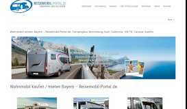 
							         Wohnmobil mieten Bayern – Reisemobil-Portal.de: Campingbus ...								  
							    