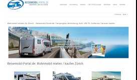 
							         Wohnmobil mieten für Zürich – Reisemobil-Portal.de: Campingbus ...								  
							    