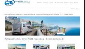 
							         Wohnmobil mieten Freudenberg – Reisemobil-Portal.de: Campingbus ...								  
							    