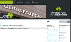 
							         Wohnungsangebote - Download-Portal der Stadt Erftstadt								  
							    