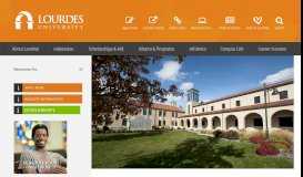 
							         WolfZone Portal App – Lourdes University								  
							    