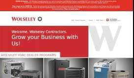 
							         Wolseley HVAC Dealers: Home								  
							    