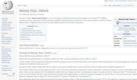 
							         Wolsey Hall, Oxford - Wikipedia								  
							    