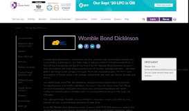 
							         Womble Bond Dickinson - The Lawyer Portal								  
							    