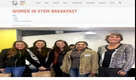 
							         Women in STEM Breakfast – ASMS								  
							    