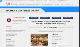 
							         Women's Center at Virtua in Voorhees | SJRA Top Imaging Services NJ								  
							    