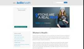 
							         Women's Health Care - Green Bay's Women's Health Center - Bellin ...								  
							    