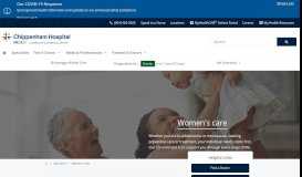 
							         Women's Health Center & Services | Chippenham Hospital								  
							    