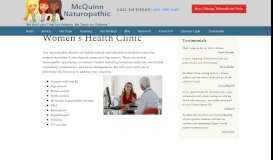 
							         Women's Health Clinic Everett | Mcquinn Naturopathic								  
							    