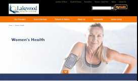 
							         Women's Health | Lakewood Health System | Staples, MN								  
							    