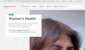 
							         Womens Health - Neighborhood Healthcare								  
							    
