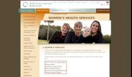 
							         Women's Health Services - North Ottawa Community Health System								  
							    