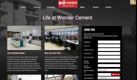
							         Wonder Cement Careers, Jobs and Vacancies in Wonder Cement								  
							    