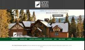 
							         Wood Winds Property Management – Breckenridge, Colorado ...								  
							    