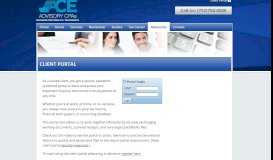 
							         Woodbridge, NJ CPA Firm | Client Portal Page | Ace Advisory CPA's								  
							    
