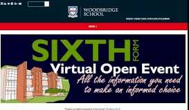 
							         Woodbridge School: Home | Independent School in Suffolk								  
							    