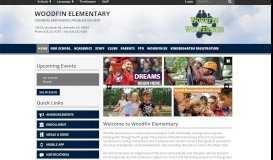 
							         Woodfin Elementary: Home								  
							    