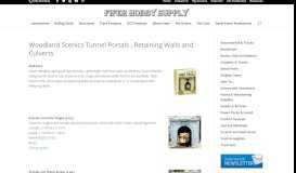 
							         Woodland Scenics Tunnel Portals , Retaining Walls and Culverts | N ...								  
							    